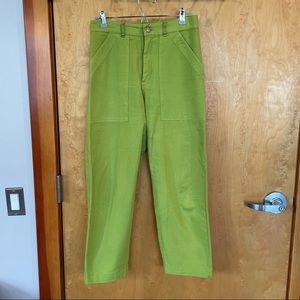 “Gross Green” Big Bud Press work pants